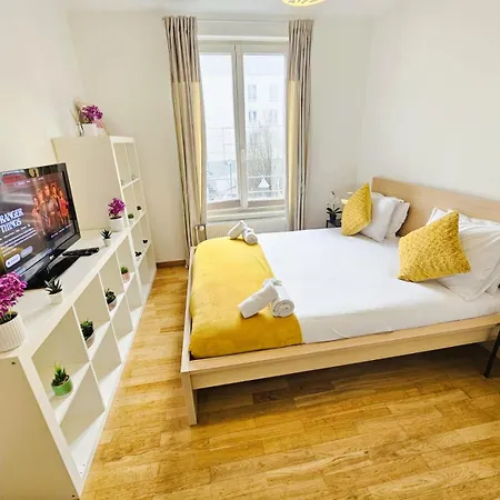 شقة Modern 1br W Balcony&private Parking